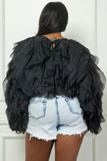 Don’t Ruffle My Feathers Top