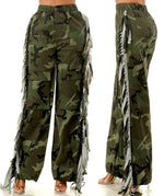 Fringe Camo Pants