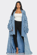 Denim Duster Coat