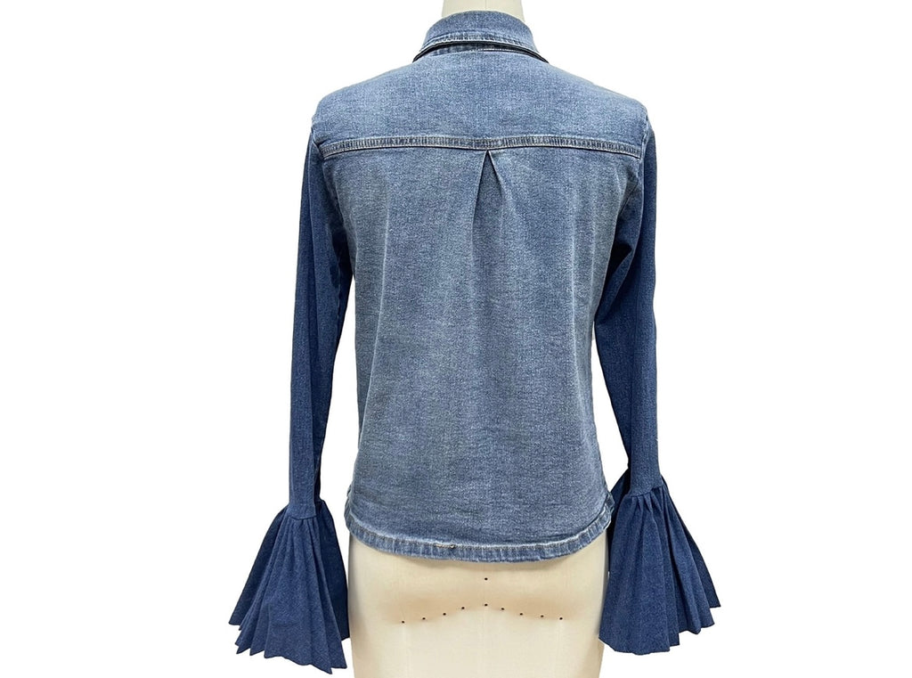 The Bell Sleeve Denim Shirt