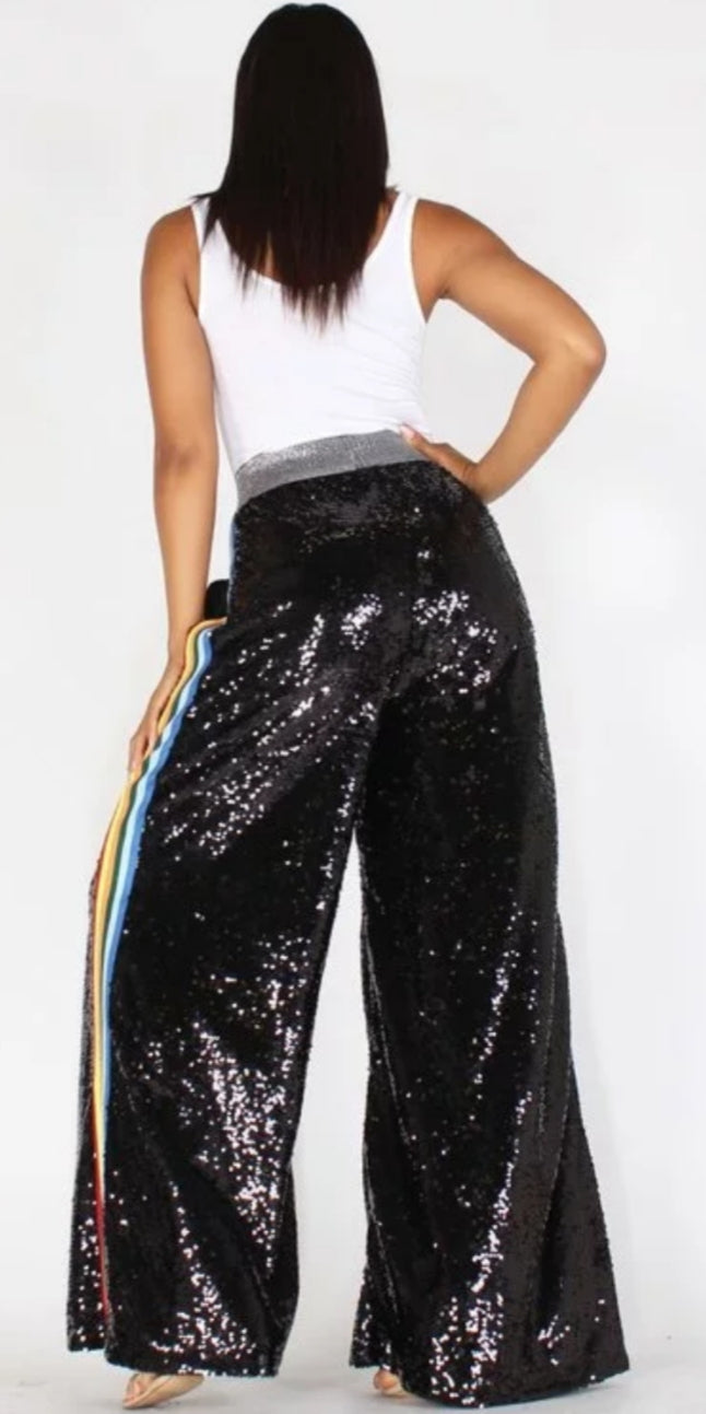 Sparkle Like Glitter Sequin Pants