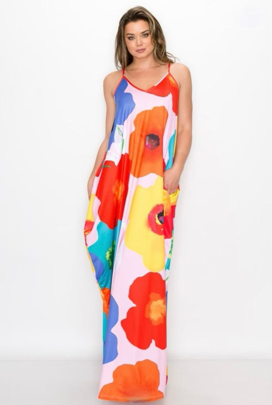 Smell The Flowers Maxi Dress